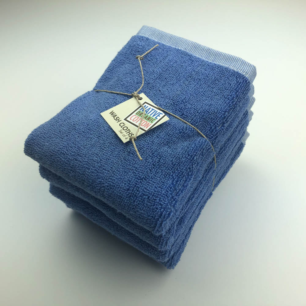 100% organic cotton wash cloth (facial towel) – SukiSkincare