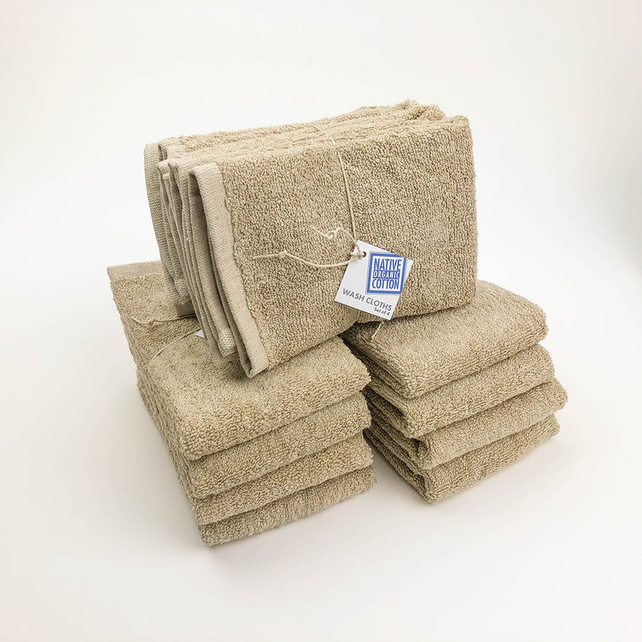 Organic Cotton Face Towels - 100% USDA Certified Organic Cotton – Native  Organic